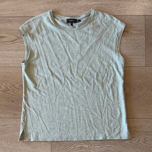 Theory Women's Muscle Tee - Soft Green